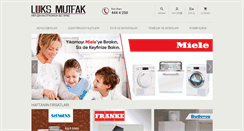 Desktop Screenshot of luksmutfak.com